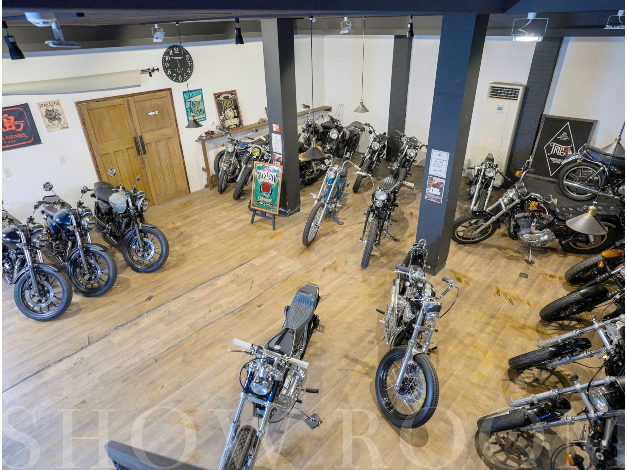 TRUST MOTORCYCLEのショールーム