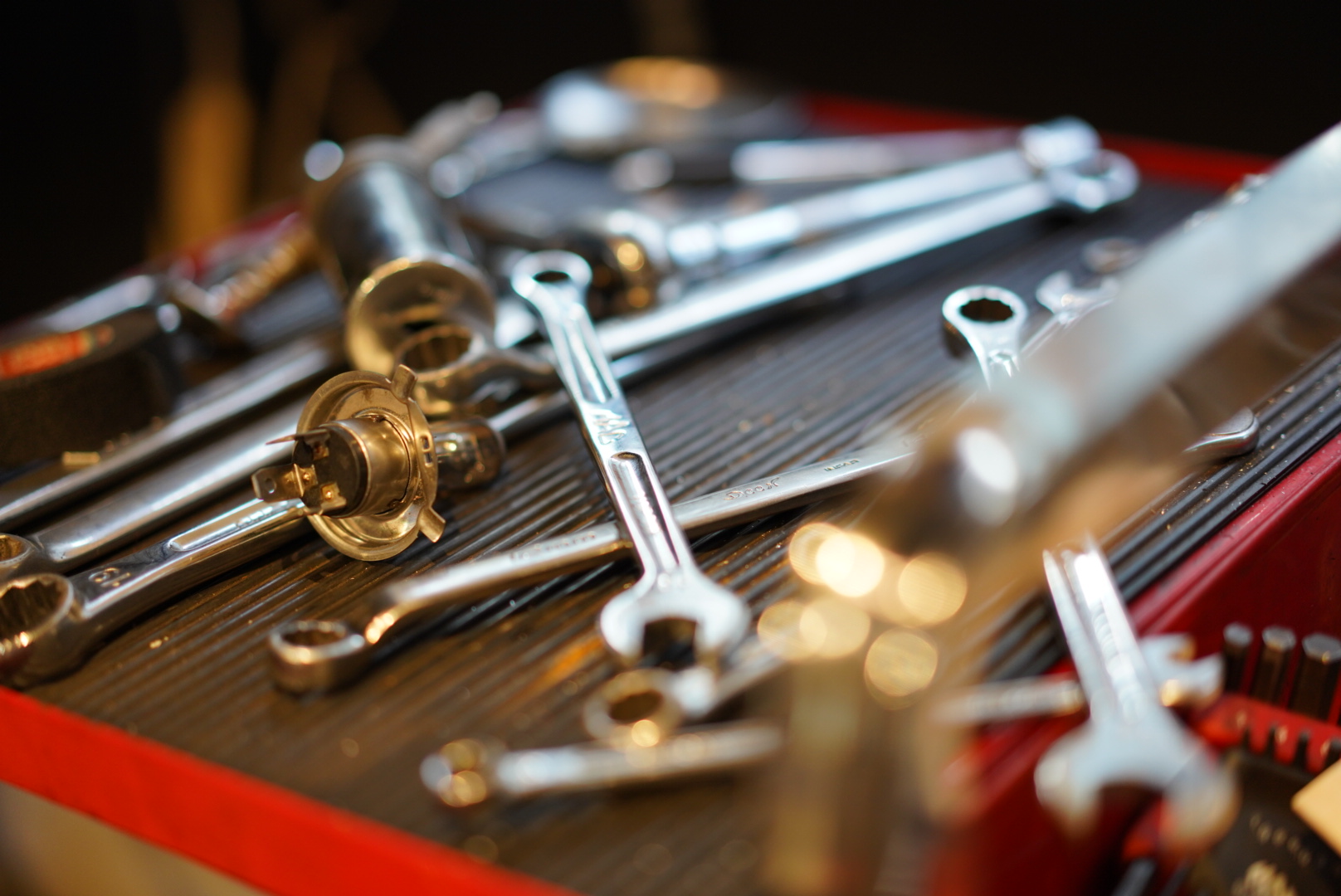 TRUST MOTORCYCLEで使用する整備工具